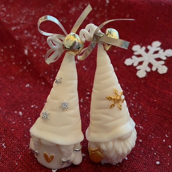 SOLD - Christmas Gnome Candles - Picture 5 of 5